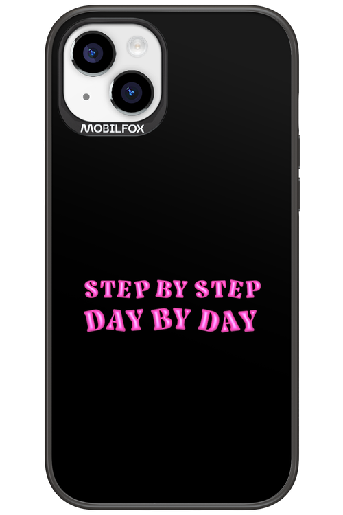 Step by Step Black - Apple iPhone 15 Plus