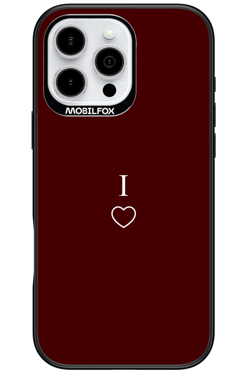 I Burgundia 2.0 - Apple iPhone 16 Pro Max