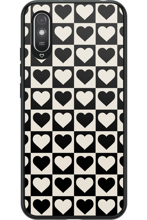 Checkered Heart - Xiaomi Redmi 9A