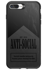 ANTI-SOCIAL (BLVCK) 2.0 - Apple iPhone 8 Plus