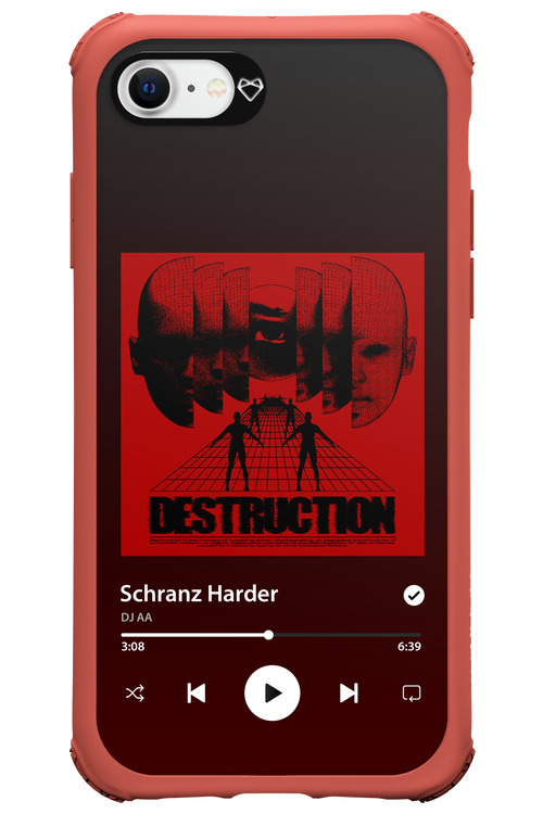 Destruction - Apple iPhone 8