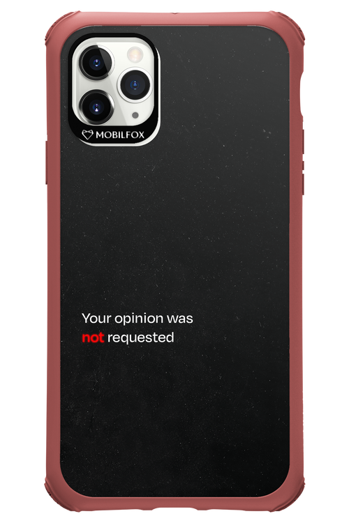 Not Requested 2.0 - Apple iPhone 11 Pro Max
