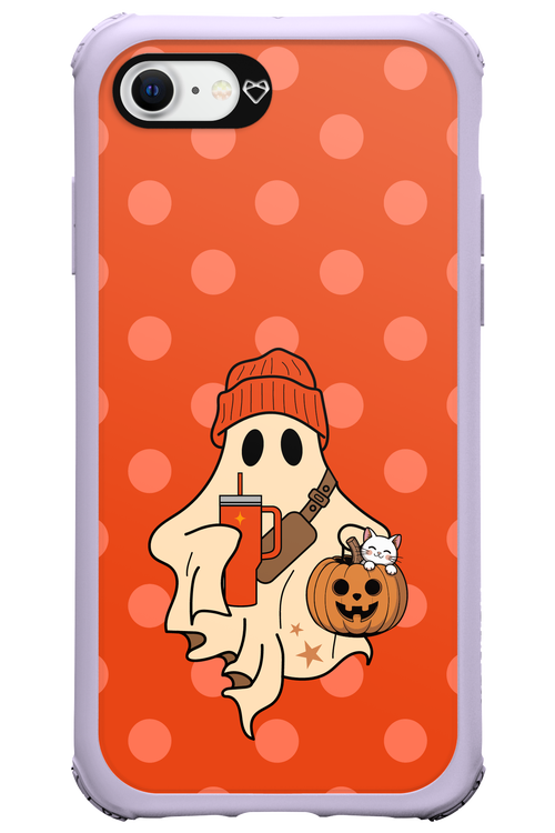 Ghost Girl (Orange) - Apple iPhone SE 2020