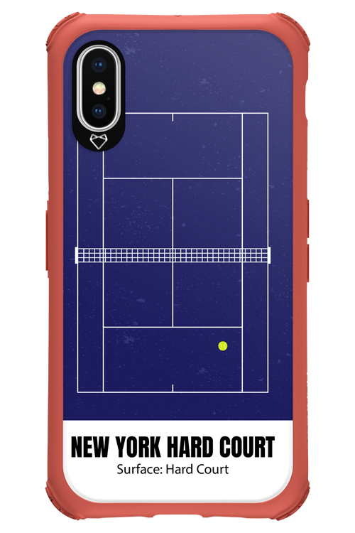 NEW YORK HARD COURT 2.0 - Apple iPhone XS
