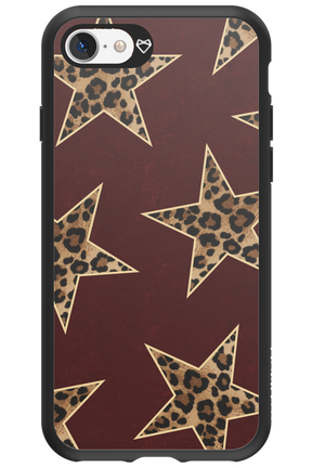 Wild Stars Burgundy - Apple iPhone 7