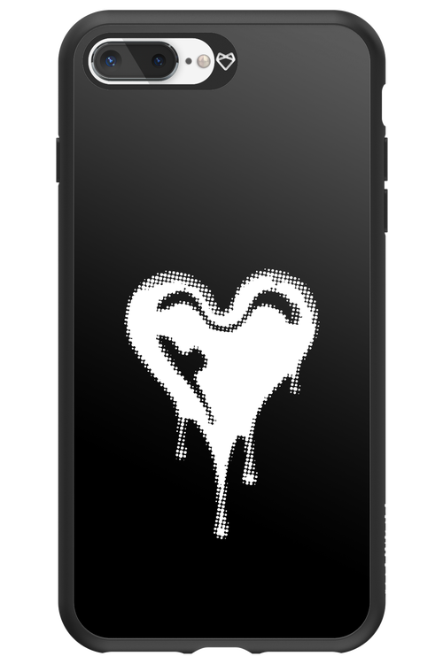 Heart Black - Apple iPhone 7 Plus