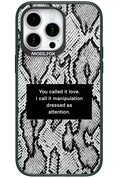 Manipulation 2.0 - Apple iPhone 15 Pro Max