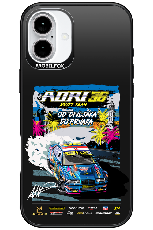 ADRI36 Midnight Drift 2.0 - Apple iPhone 16 Plus