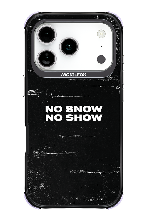 No snow, no show - Apple iPhone 17 Pro