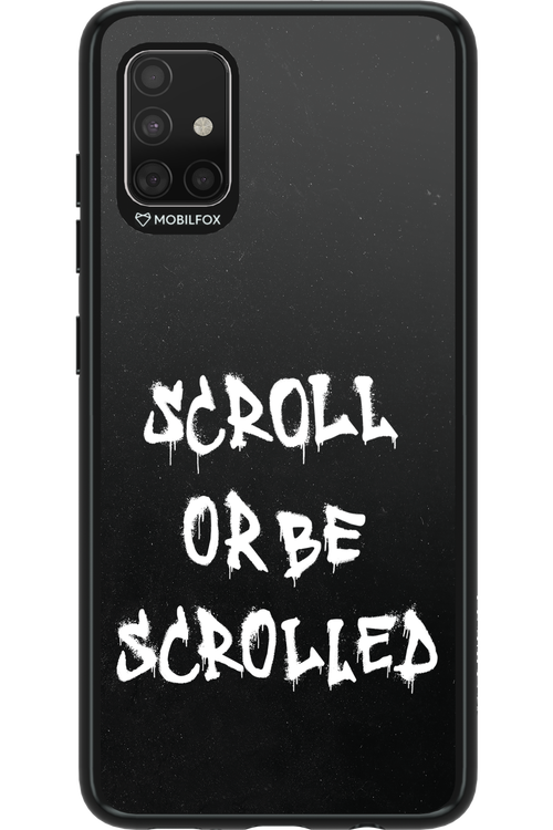 Scroll Black - Samsung Galaxy A51