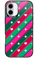 Christmas Stripes - Apple iPhone 16 Plus