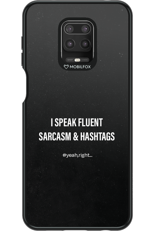 Sarcasm - Xiaomi Redmi Note 9 Pro