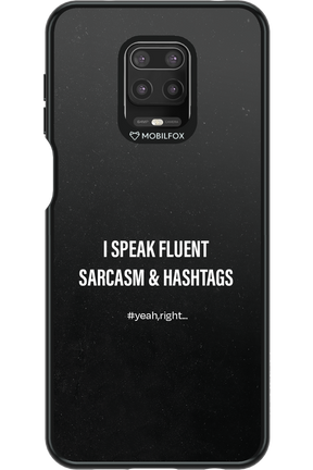 Sarcasm - Xiaomi Redmi Note 9 Pro