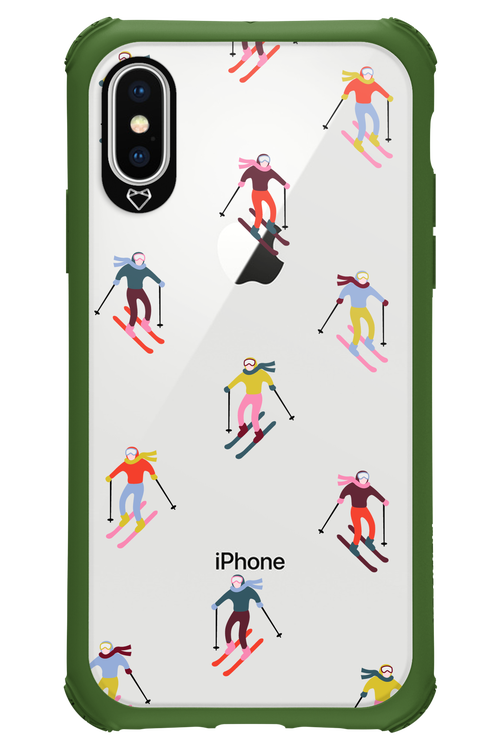 Snow Motion (Transparent) - Apple iPhone X