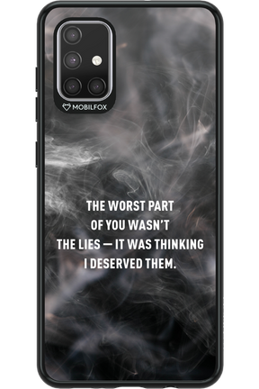 Lies - Samsung Galaxy A71