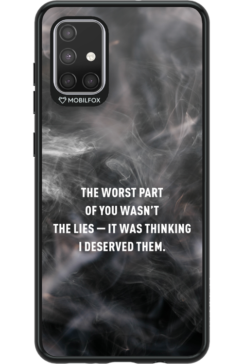 Lies - Samsung Galaxy A71