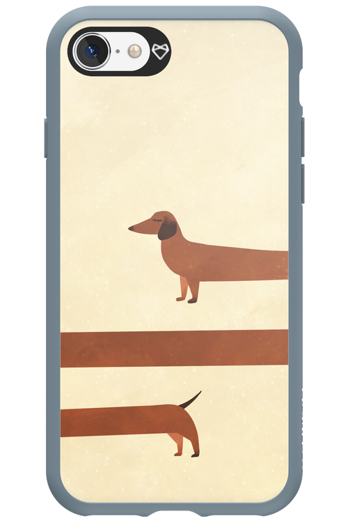 Stretchy Dog - Apple iPhone 8