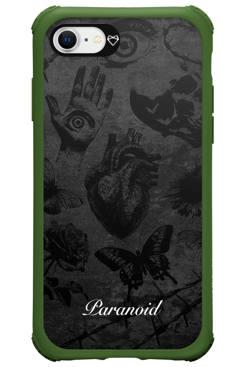 Paranoid (Black) - Apple iPhone 8