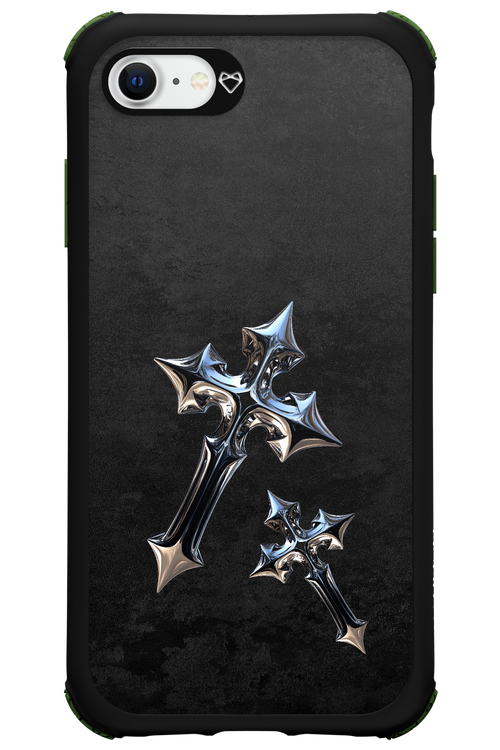 Chrome Crosses - Apple iPhone SE 2022