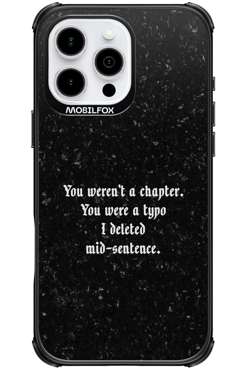 A Typo - Apple iPhone 16 Pro Max