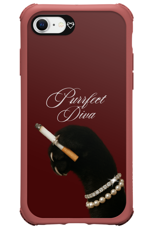 Purrfect Diva - Apple iPhone SE 2020