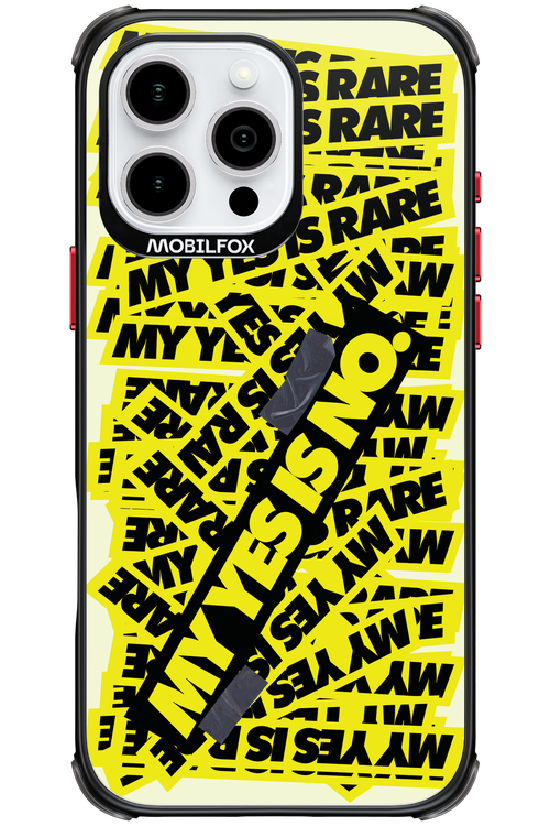 My yes is no 2.0 - Apple iPhone 16 Pro Max