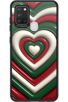 XMAS Hearts - Samsung Galaxy A21 S