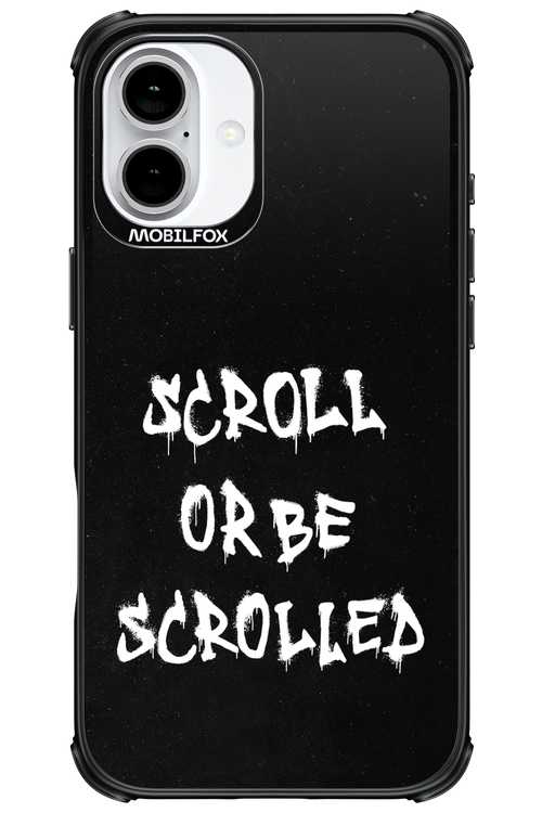 Scroll Black - Apple iPhone 16 Plus
