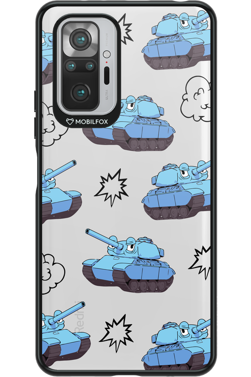 Tank Guy Transparent - Xiaomi Redmi Note 10S