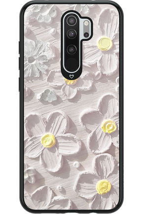 White Flowers - Xiaomi Redmi Note 8 Pro
