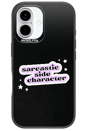 Sarcastic Black - Apple iPhone 16