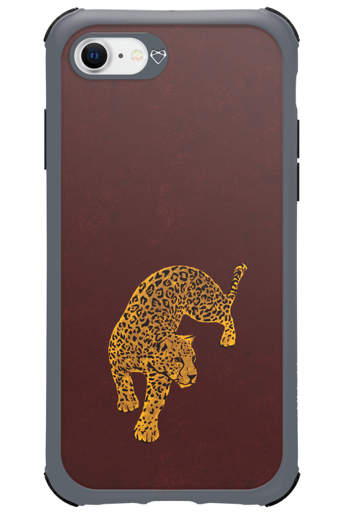 Burgundy Leopard - Apple iPhone 7