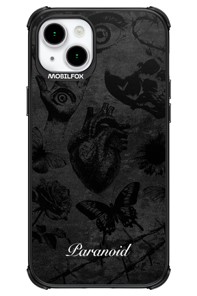 Paranoid (Black) - Apple iPhone 15 Plus