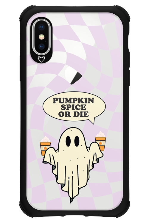 Pumpkin Spice or Die - Apple iPhone X