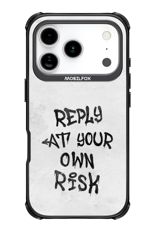 At Your Own Risk 2.0 - Apple iPhone 17 Pro