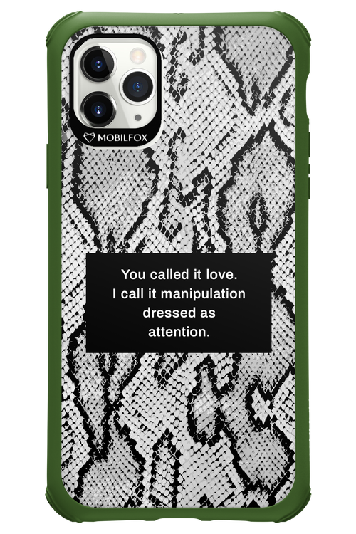 Manipulation 2.0 - Apple iPhone 11 Pro Max