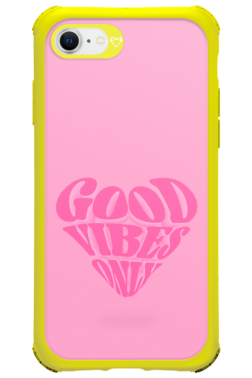 Good Vibes Heart - Apple iPhone 8