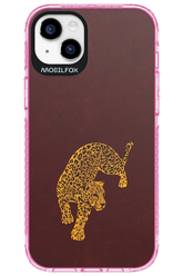 Burgundy Leopard - Apple iPhone 14 Plus