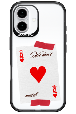Match Transparent 2.0 - Apple iPhone 16