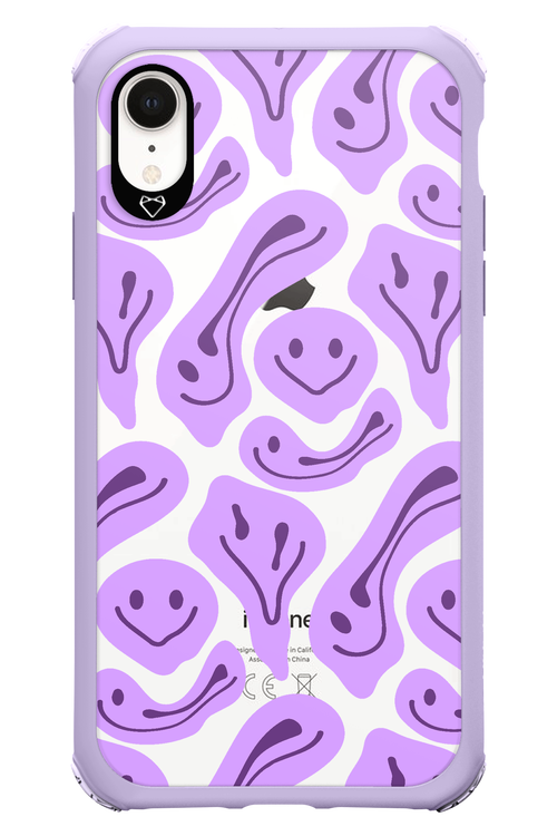 Fluid Smiley Purple - Apple iPhone XR