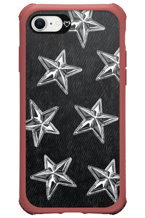 Chrome Stars - Apple iPhone 8