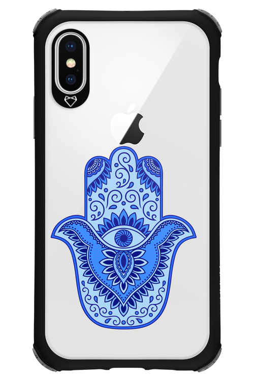 Hamsa Blue - Apple iPhone XS