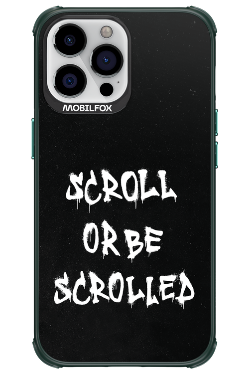 Scroll Black - Apple iPhone 13 Pro Max