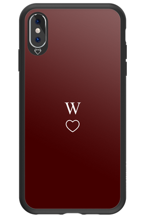 W Burgundia 2.0 - Apple iPhone XS Max