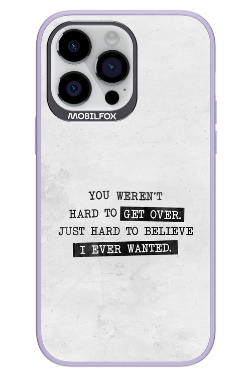 Hard to Believe 2.0 - Apple iPhone 14 Pro Max