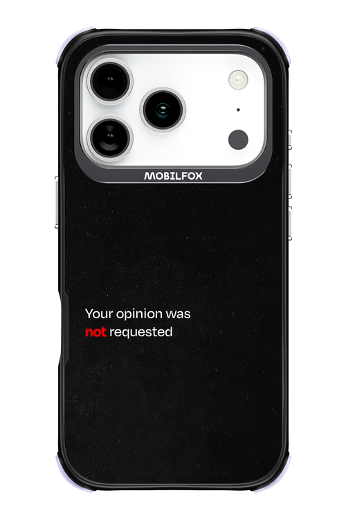 Not Requested 2.0 - Apple iPhone 17 Pro