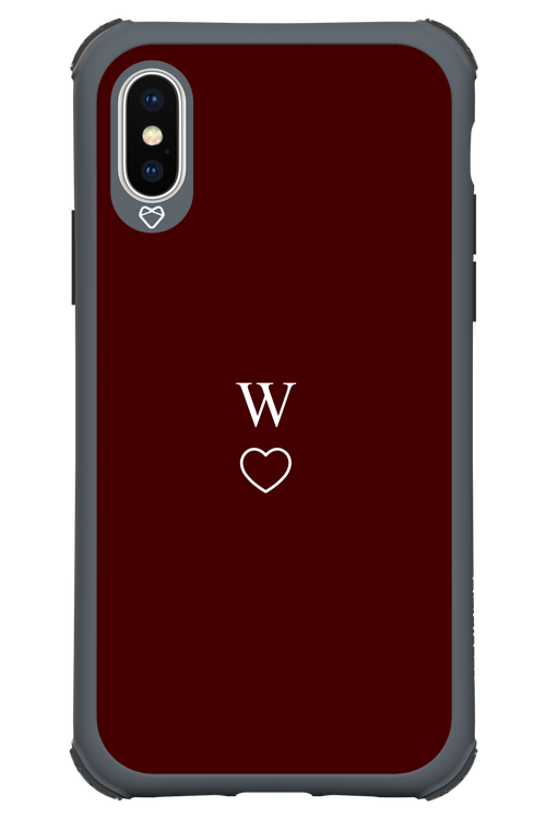 W Burgundia 2.0 - Apple iPhone XS