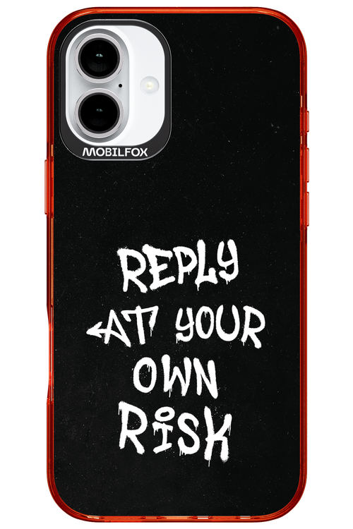 Risk Black - Apple iPhone 16 Plus