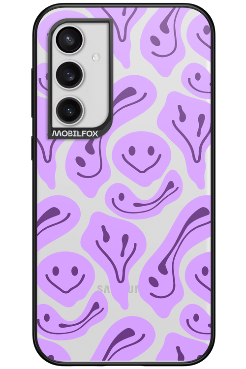 Fluid Smiley Purple - Samsung Galaxy S23 FE