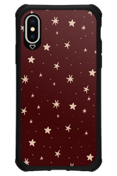 Burgundy Stars - Apple iPhone X
